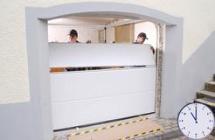 Einsetzen der Tor Elemente